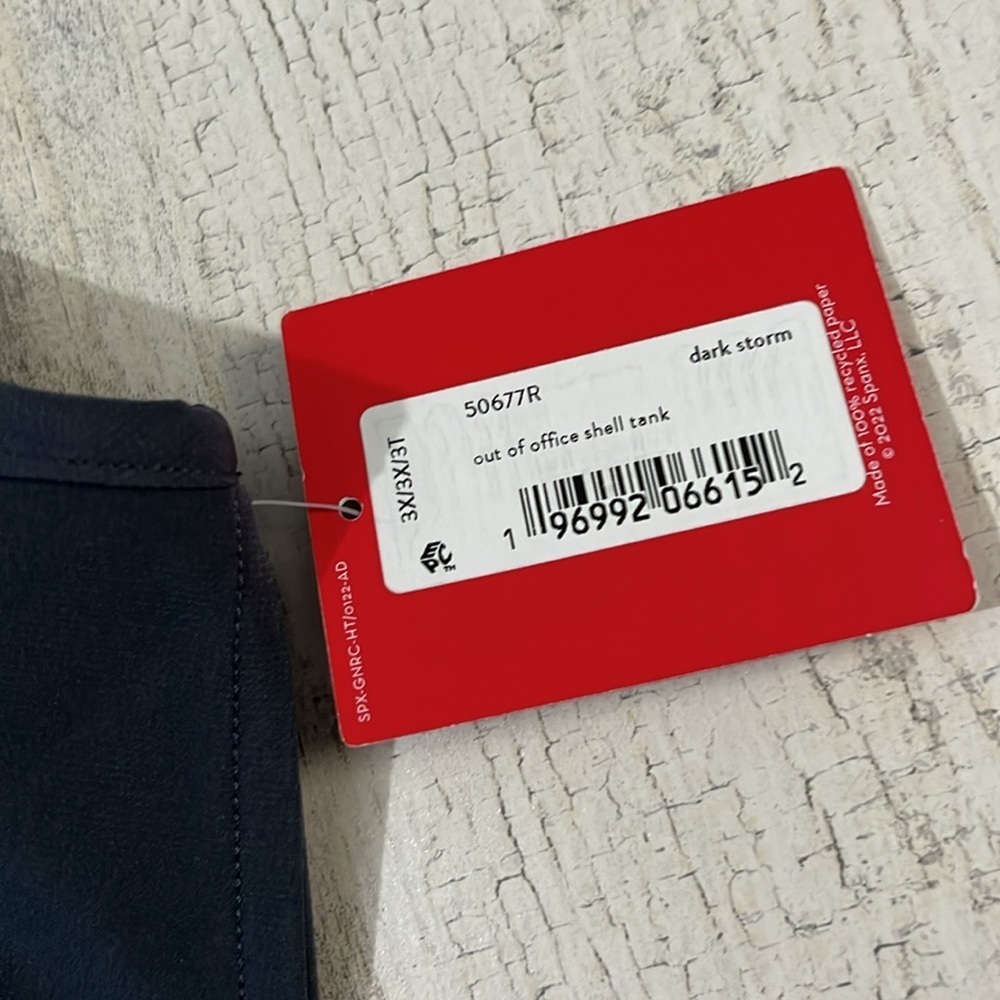 Spanx out of office shell tank size 3XL.  NWT - Picture 8 of 10